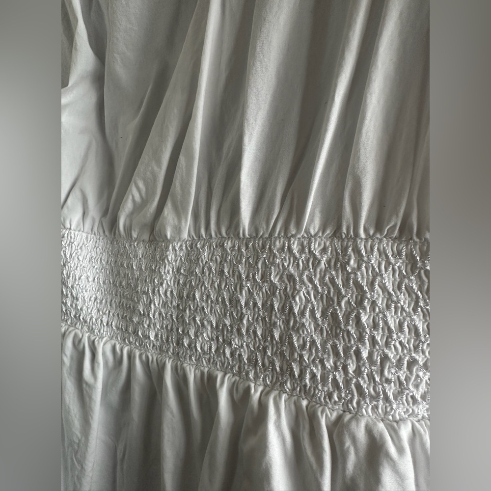 J. Crew Classic 100% Cotton White Mini Dress - Picture 8 of 10